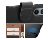 Tech-Protect Wallet do Motorola Moto G04 / G24 Power / G24 4G / e14 czarn - 1242511 - zdjęcie 3